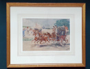 Albert Ludovici Jnr watercolour for sale Royal Mail stagecoach
