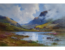 Alfred Fontville de Breanski oil painting for sale, In the gap of Dunloe, Killarney, Kerry, Ireland