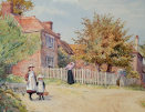 Beatrice Emma Parsons, watercolour for sale, The send off