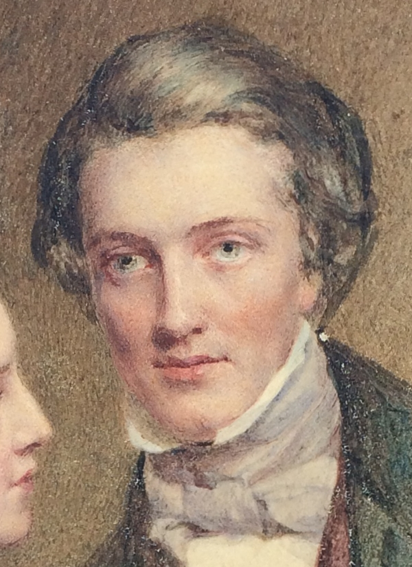 Alfred Thomas Derby, watercolour, homme