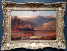 Clarence.Roe.oil.painting - Blea.tarn.lake.district