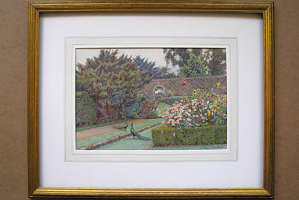 Ernest Arthur Rowe Flower painting