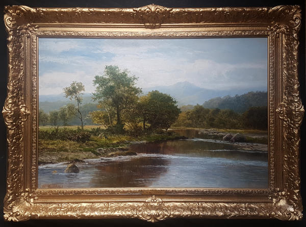 Francis,E.Jamieson.Highland.river.Llugwy.frame