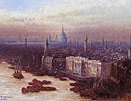 Fred E J Goff - London with St Pauls