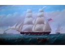 Thomas Harrison Hair marine oil painting for sale