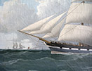Frederick J Tudgay ship painting