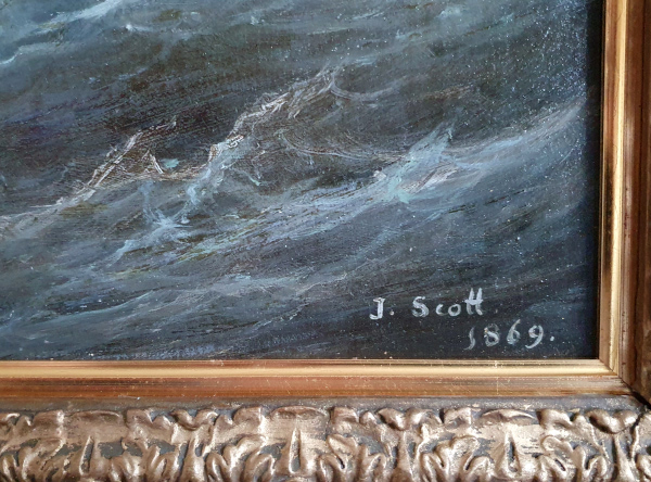 John Scott signature and date