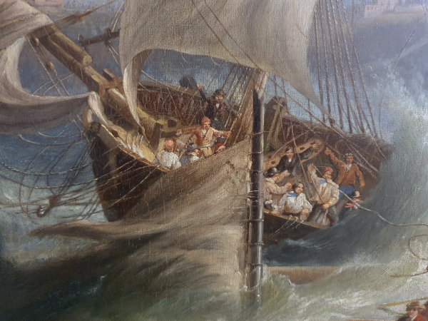 John Wilson Carmichael for sale_Schooner_John_Slater_broken_mast