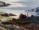 Maurice_Canning_Wilks_oil_Taking_in_the-evening_view_Ballingskelligs_bay