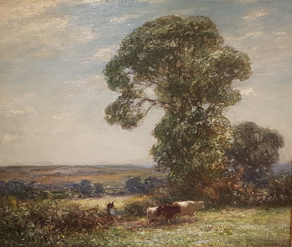 Landscape with Cattle.Owen Bowen