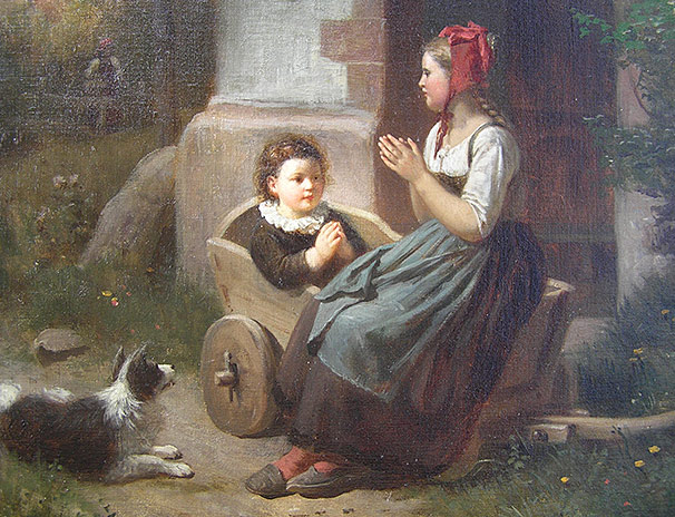Rudolf Epp oil painting
