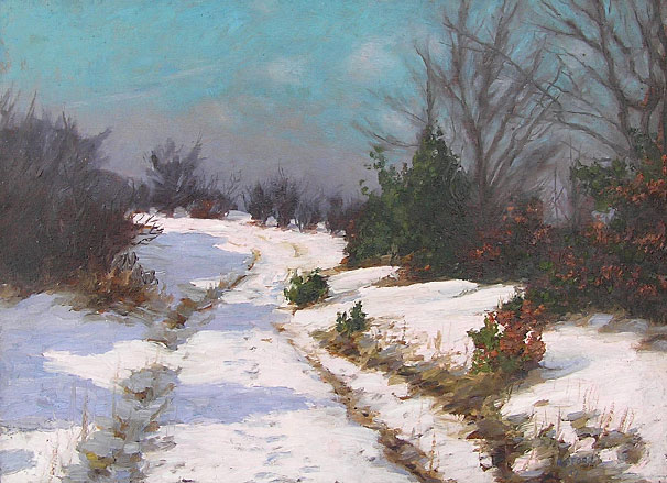 Rudolph Onslow Ford - First tracks in the Snow