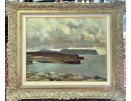 Stanley Cursiter, oil on board, Hoy from Yesnaby, Orkney