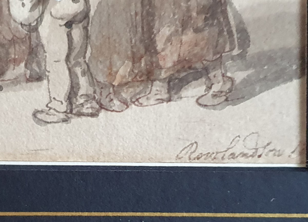 Thomas Rowlandson signature
