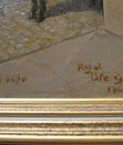 W Henry White artist signature
