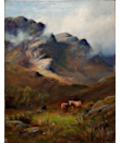 William Lakin Turner oil painting for sale - Borrowdale, Cumberland